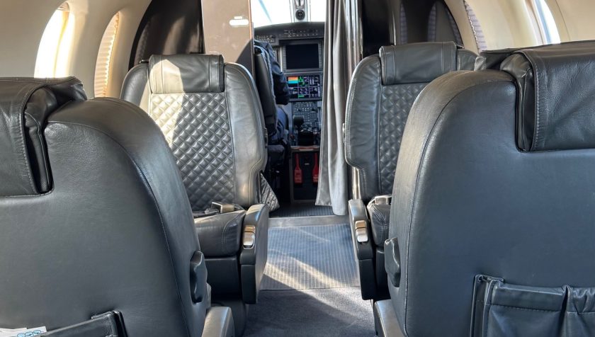 Interior facing forward